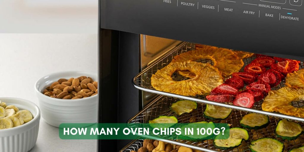 How many oven chips in 100g?