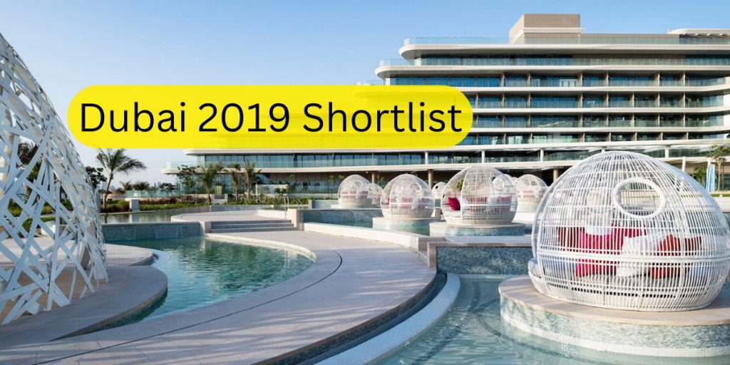 Dubai 2019 Shortlist
